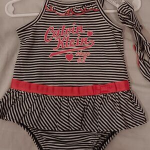 Girl's NWT Romper and Headbanc